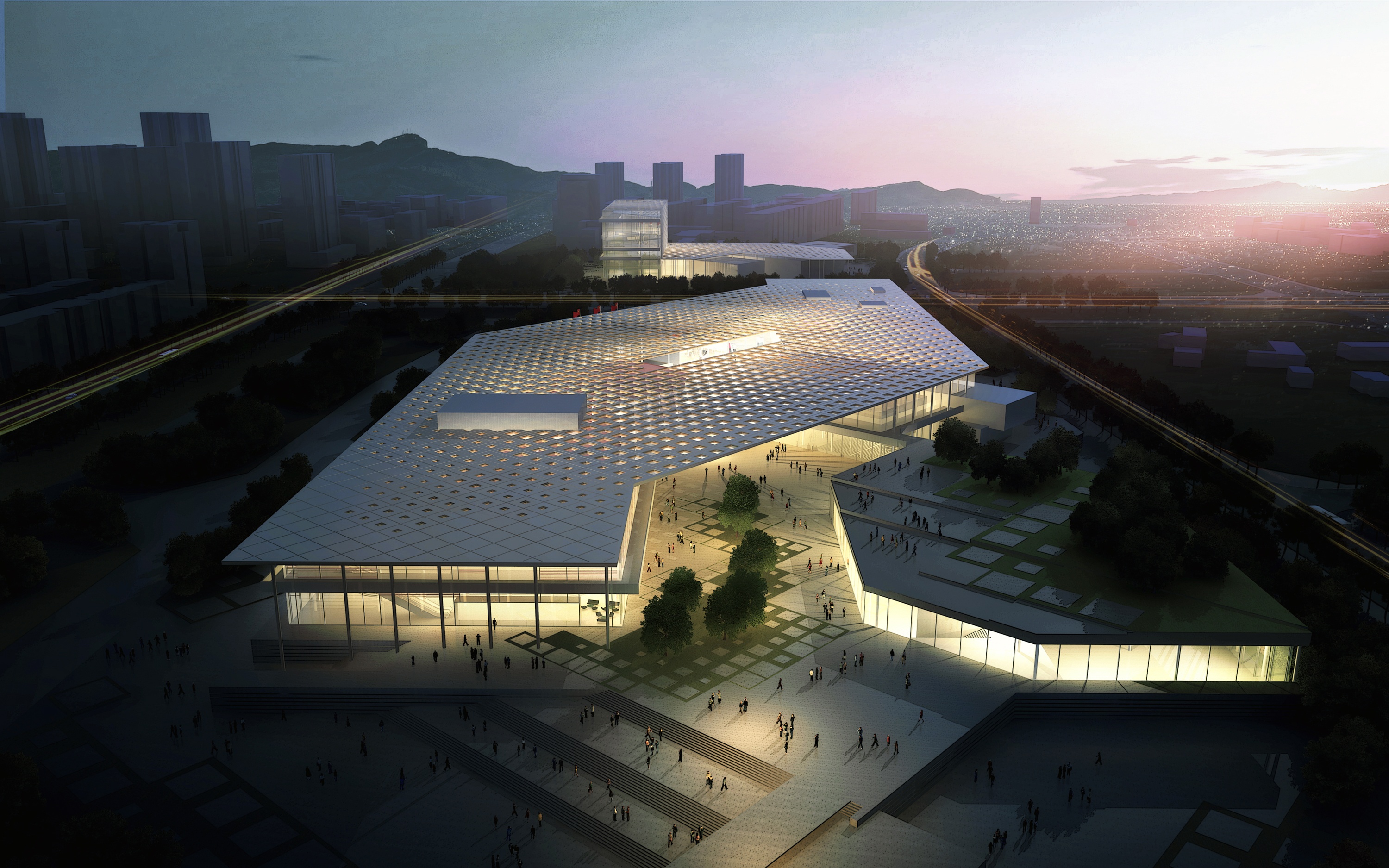 Wuhan Huangpi District Civic Center