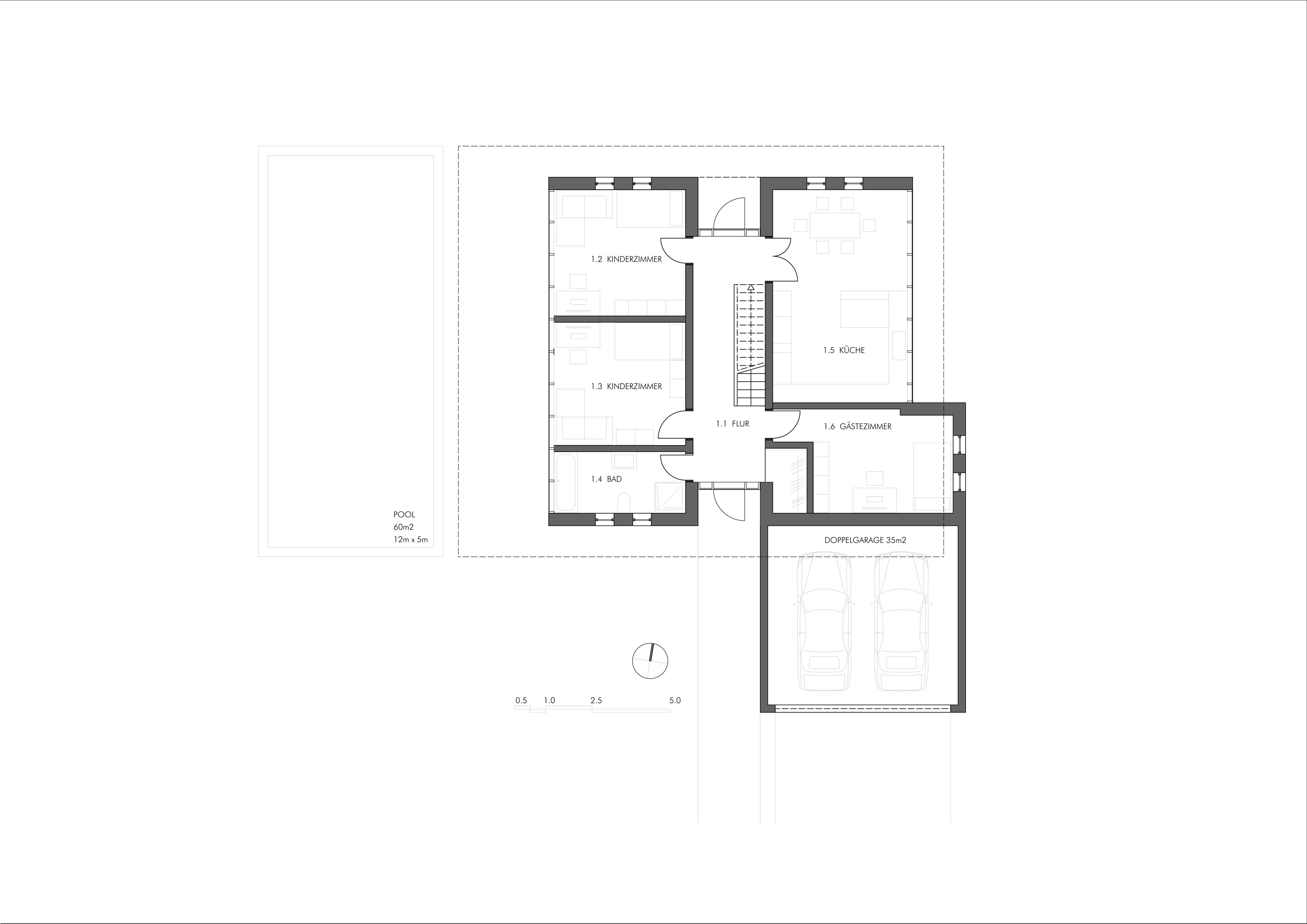 Villa Stuttgart Groundfloor