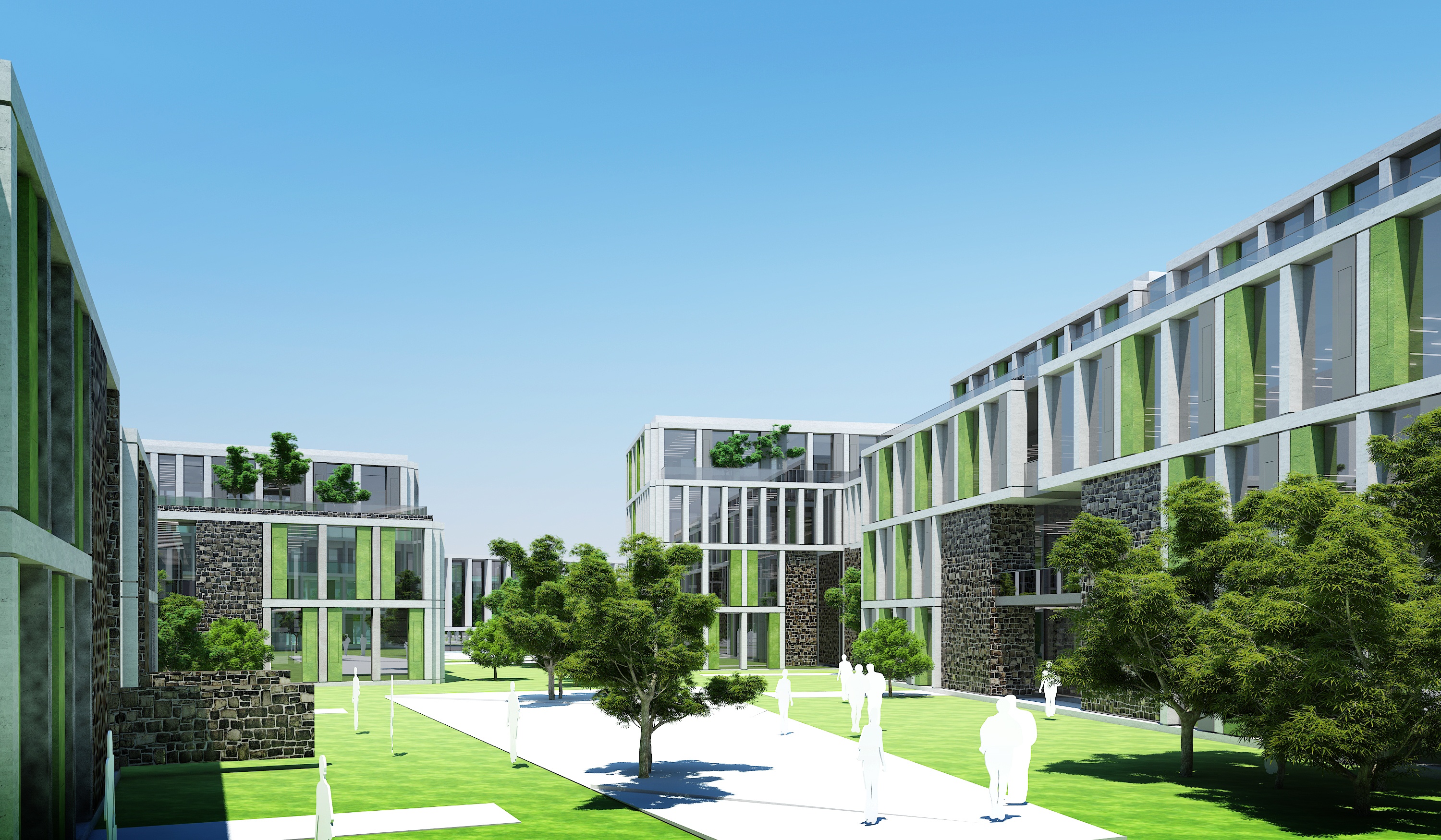 Pingtan Hi-Tech Industrial Park Perspective