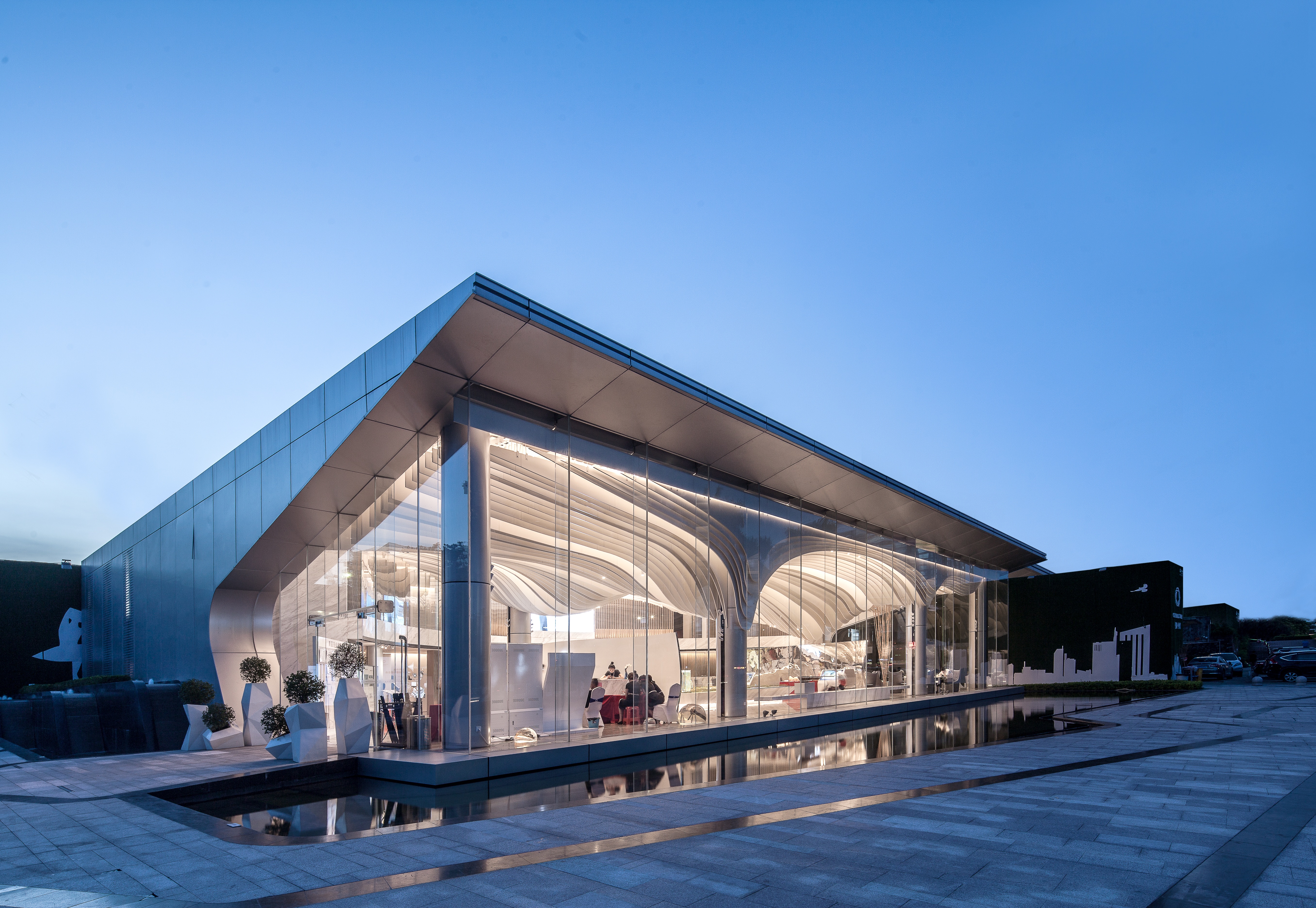 Changshuiliu Sales Center Night View