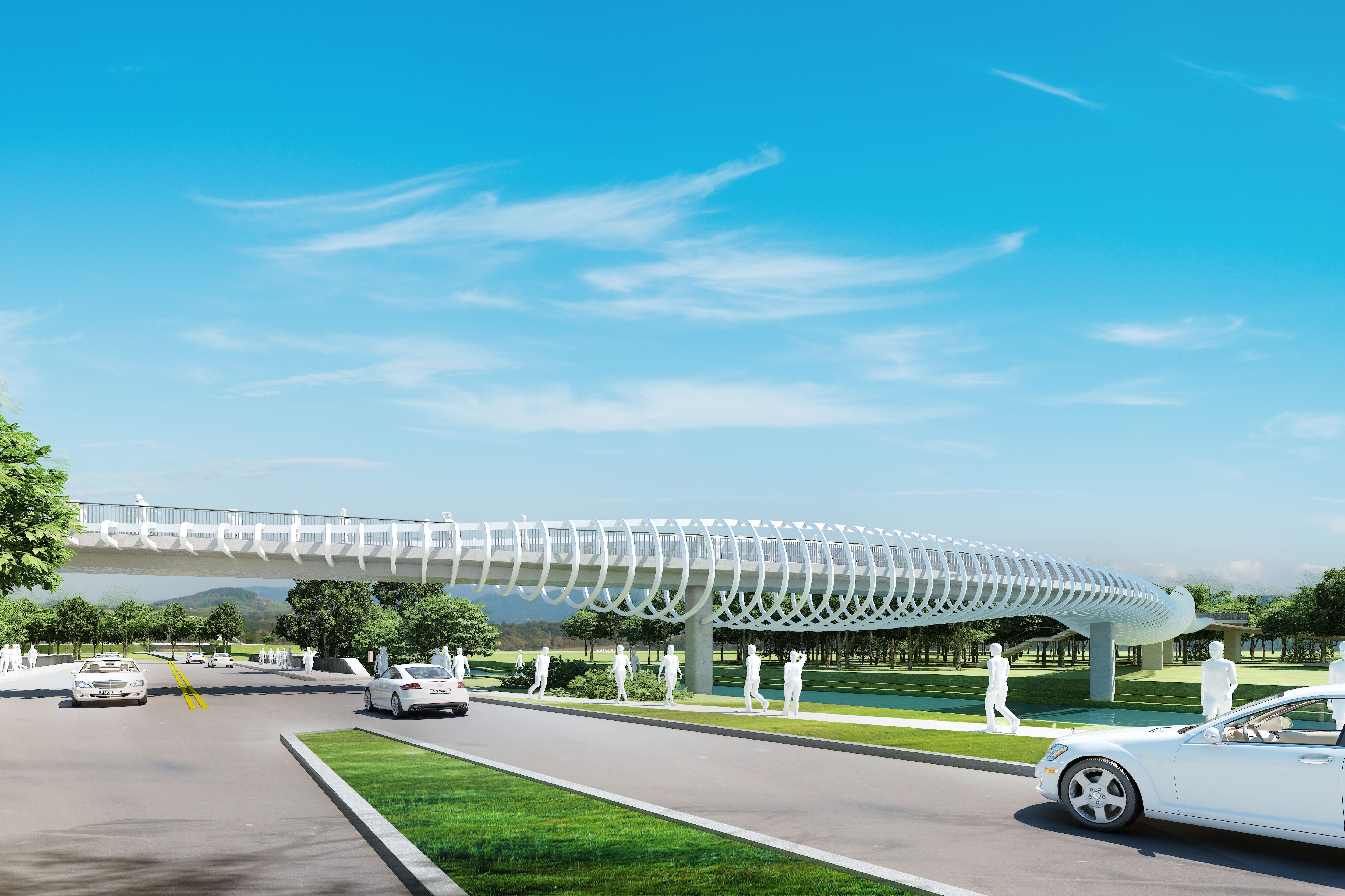 Wuhan Bridges D7 Streetview