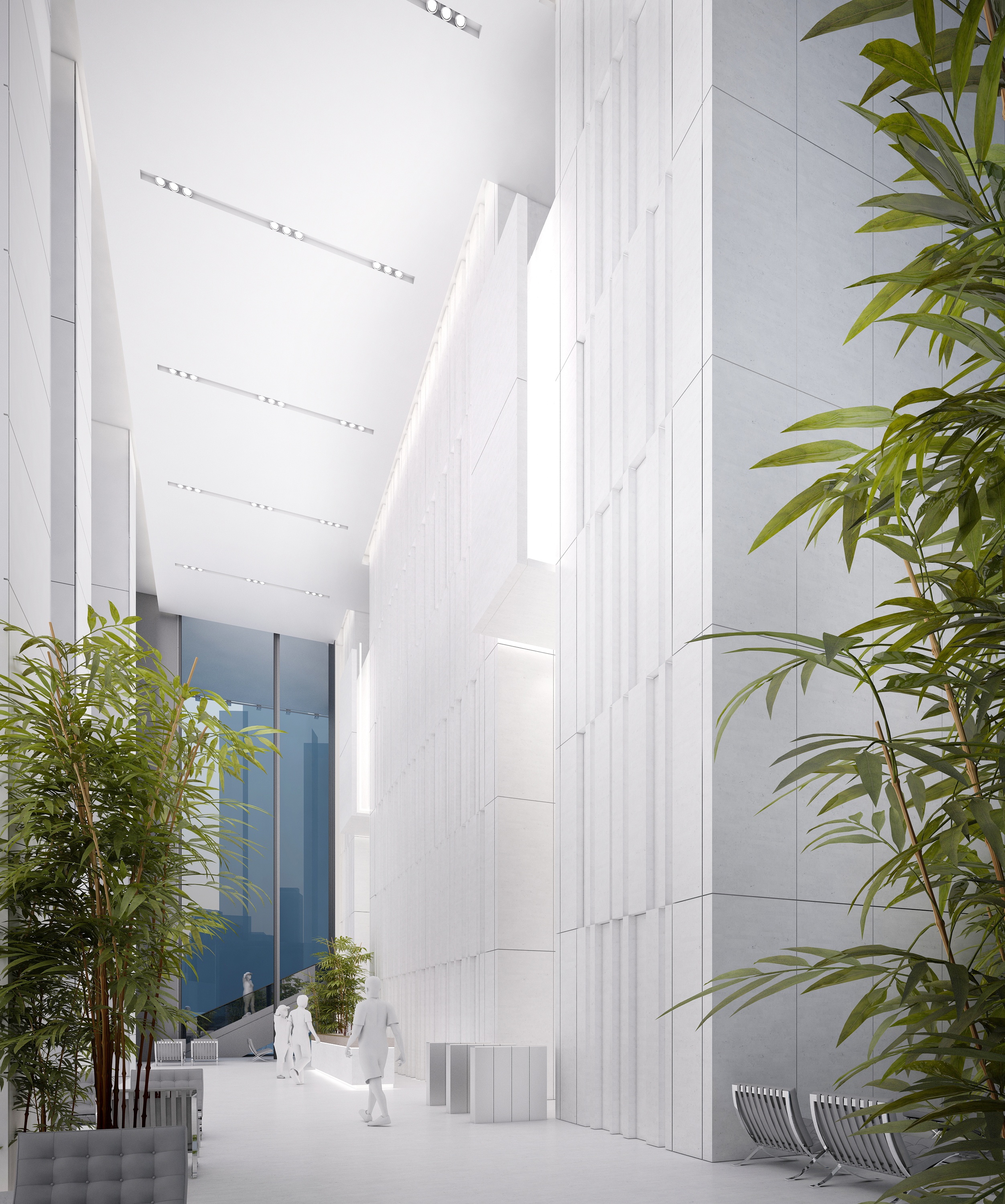 Shekou Towers Lobby SOHO Tower
