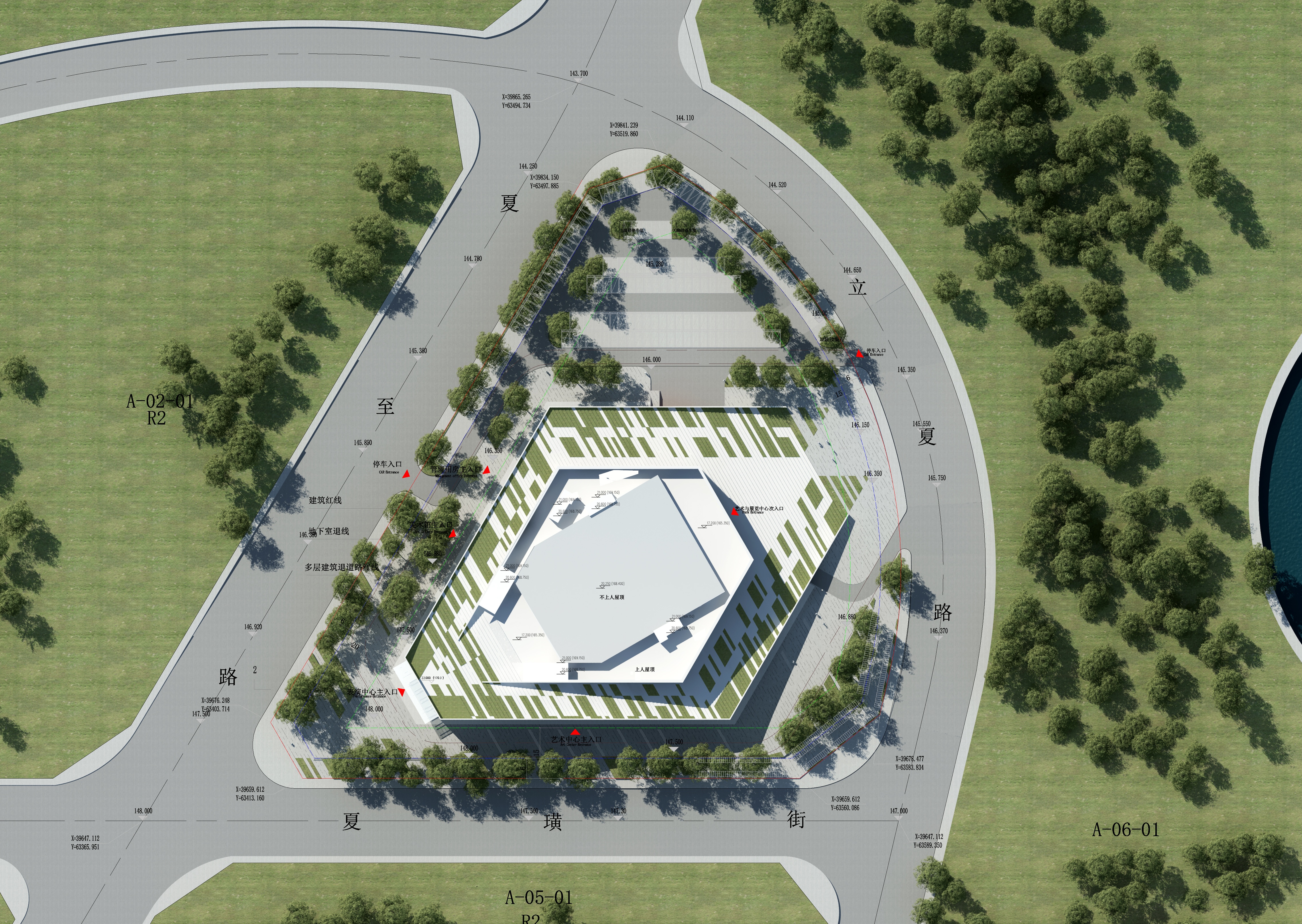 Life Center Zhengzhou Lageplan