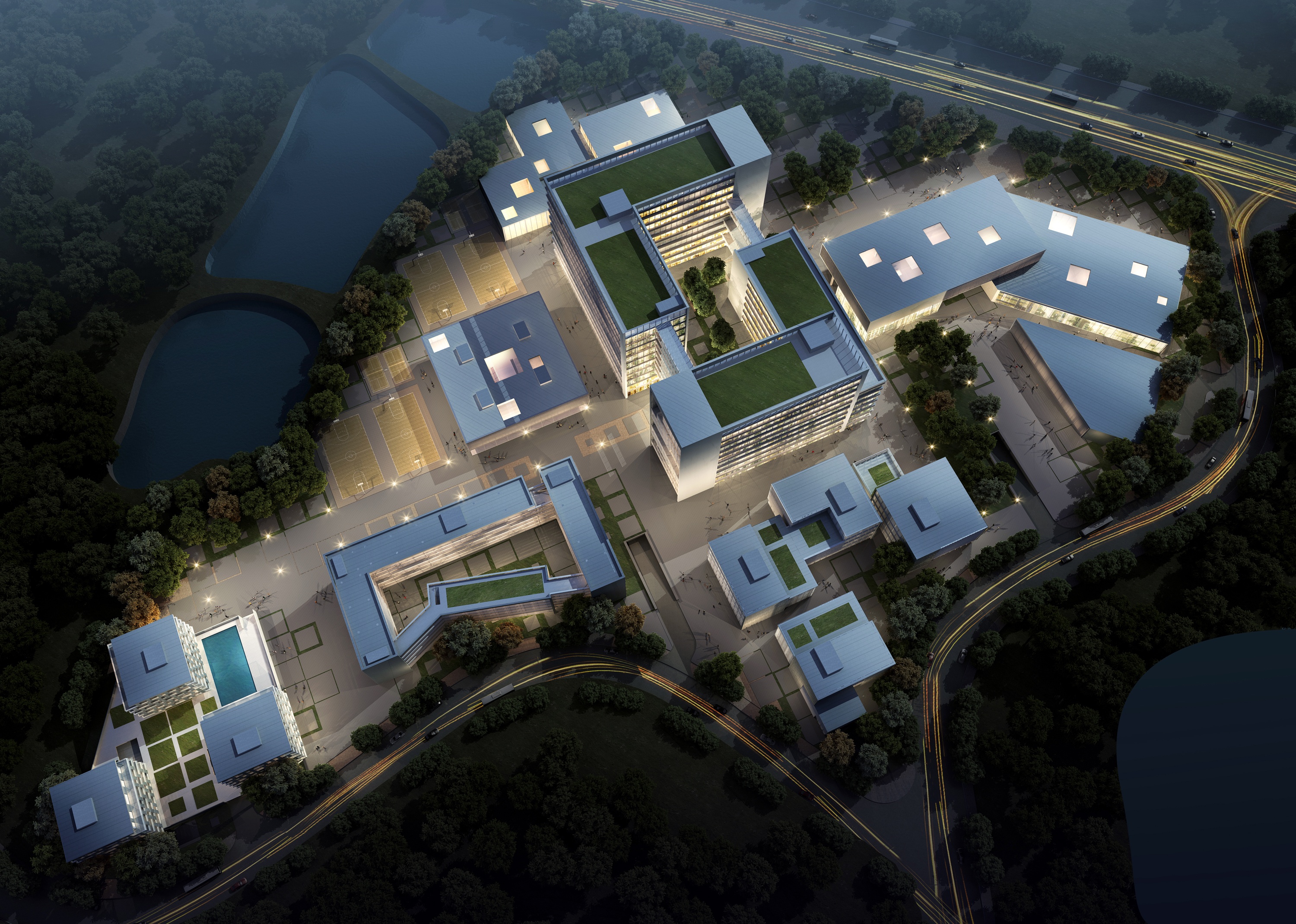 Dongguan Songshan Lake Robot Industry Base Birdview