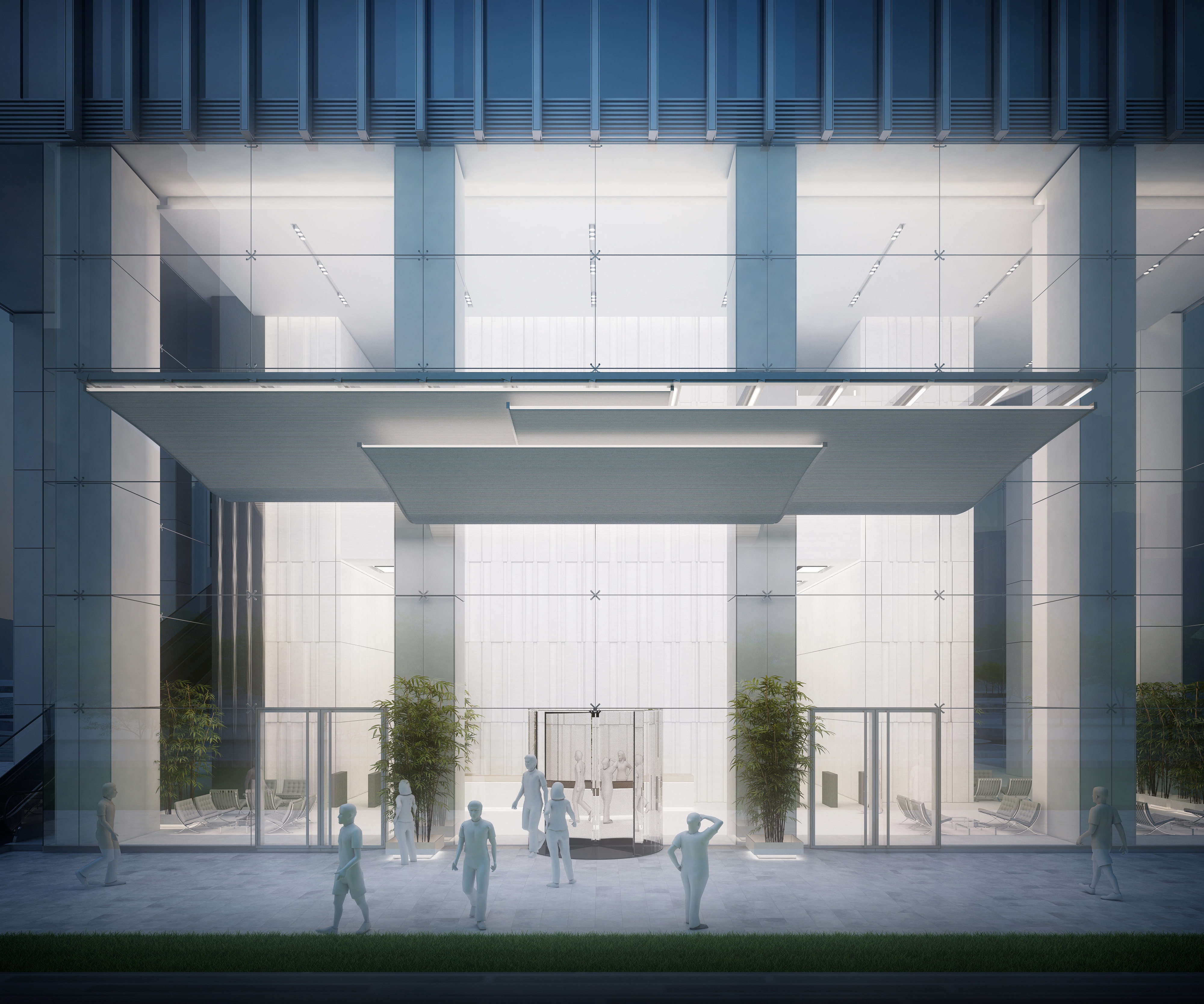 Shekou Towers Main Entrance SOHO Tower