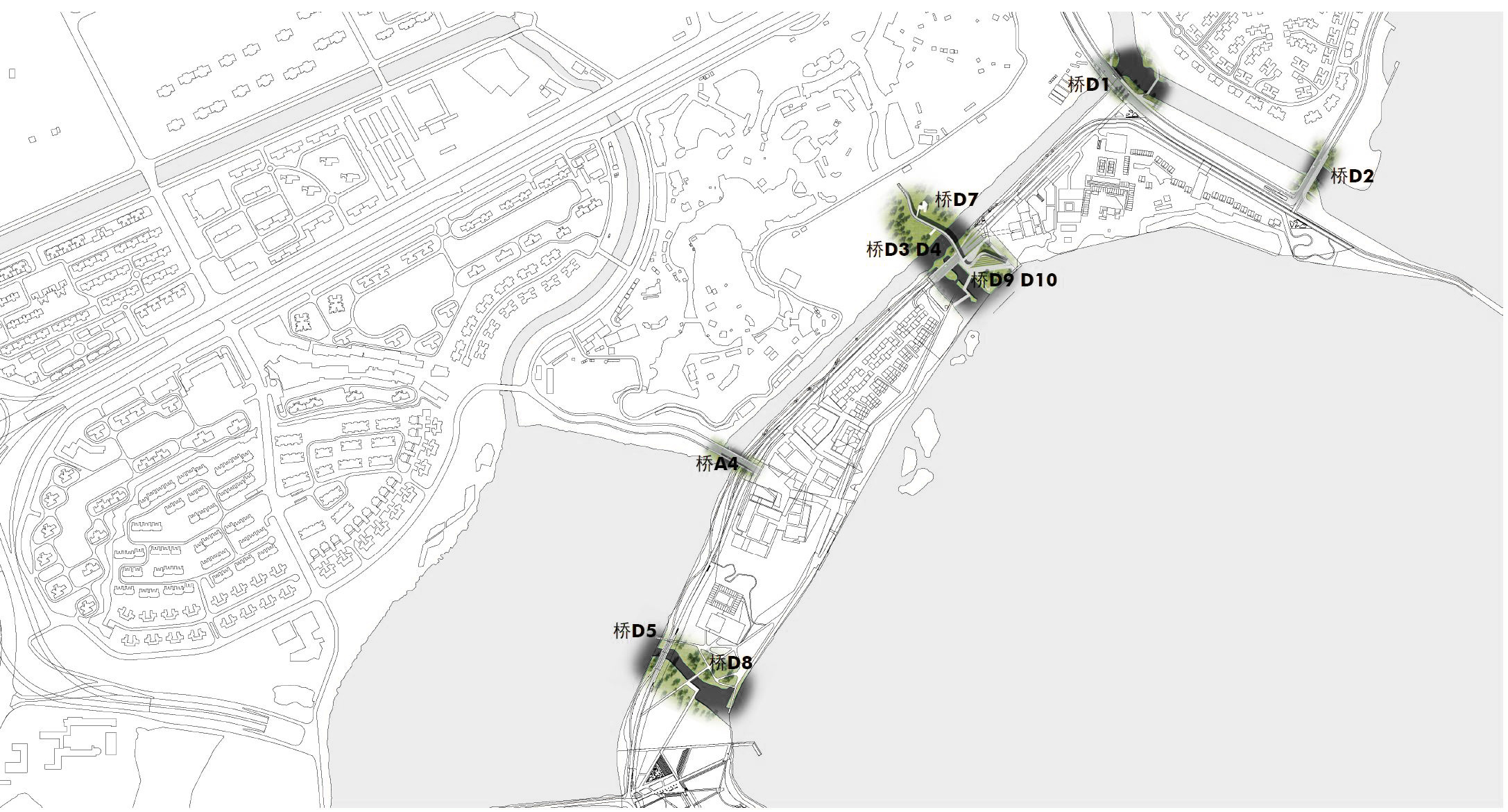 Wuhan Bridges overall Siteplan
