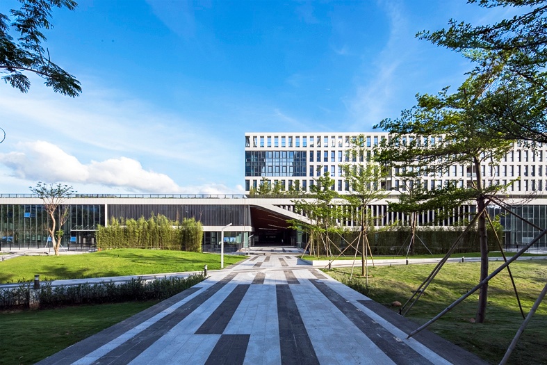 Human Resource Building Landscape Design Public Park in the North