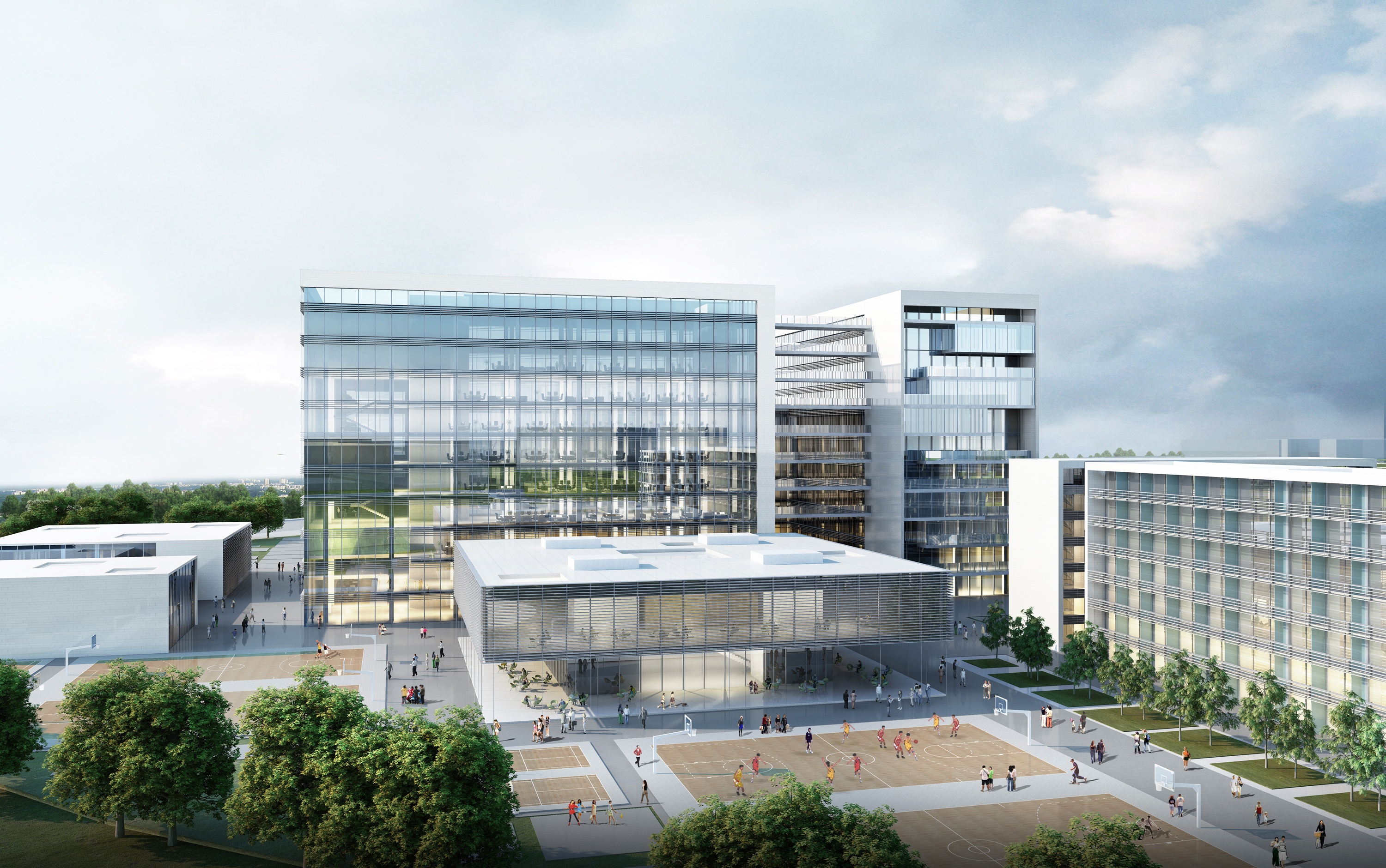 Dongguan Songshan Lake Robot Industry Base Canteen and Sport