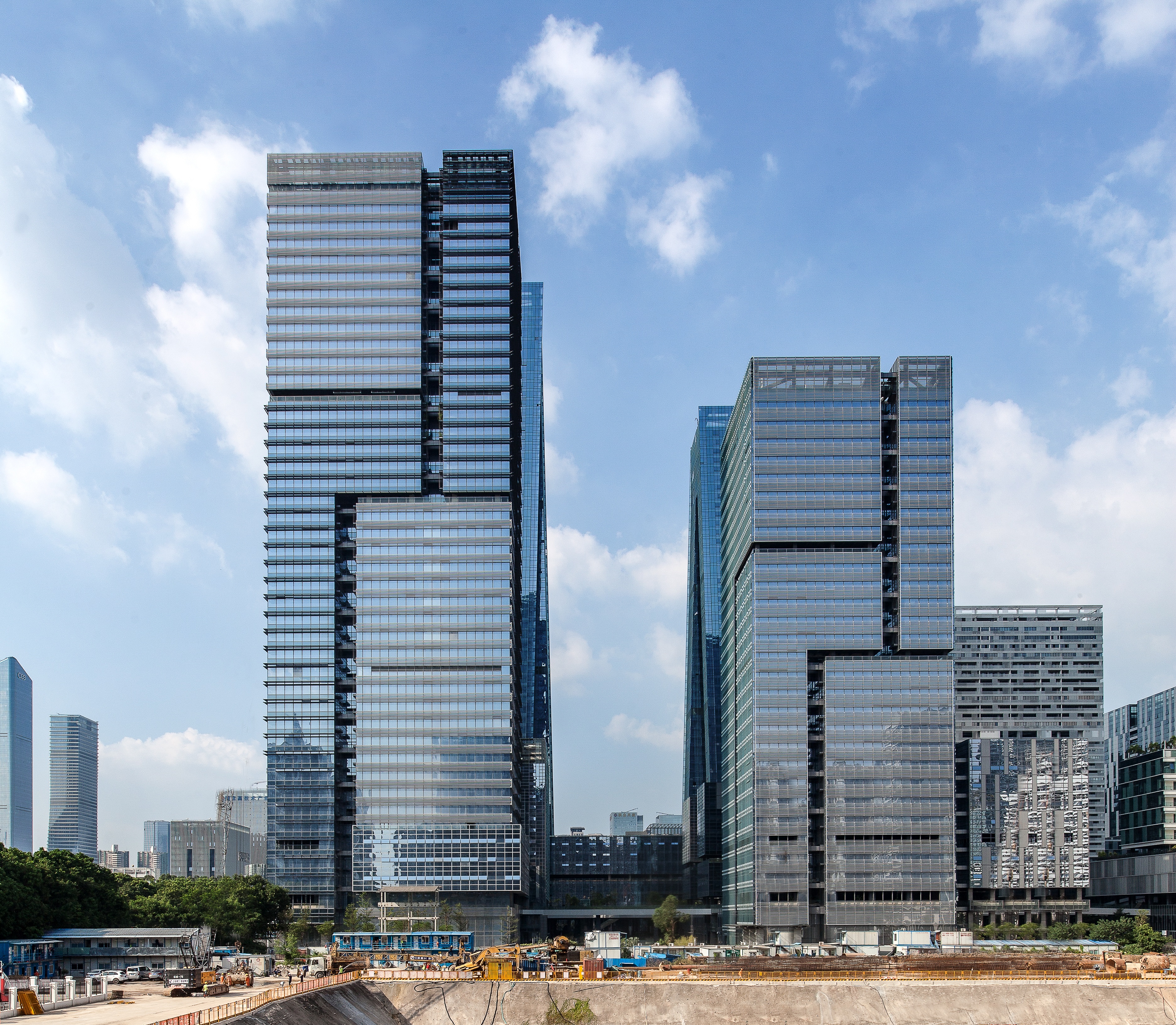 Shenzhen Bay Technology and Ecology City, Plot 3 View from South