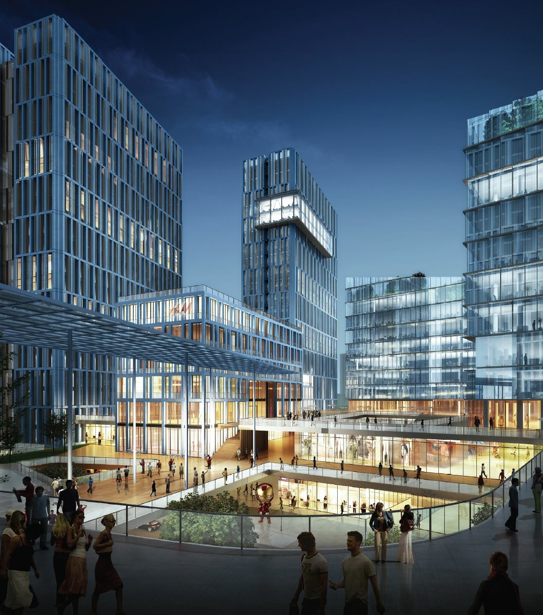 South Tian An Urban Renewal Central Plaza