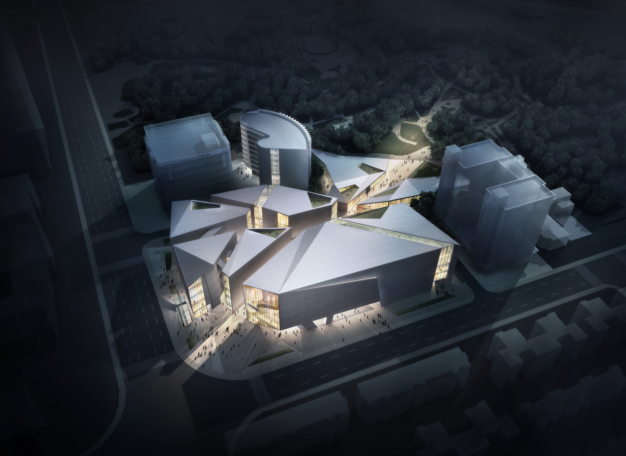 Childrens Palace Shenzhen Birdview