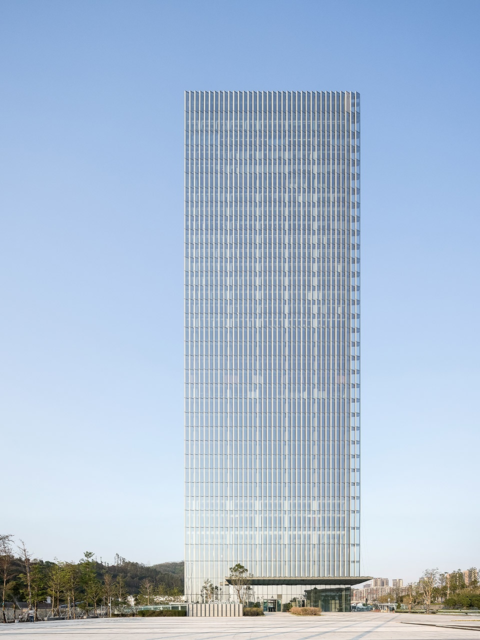 Nanshan-Tower  Frontal View