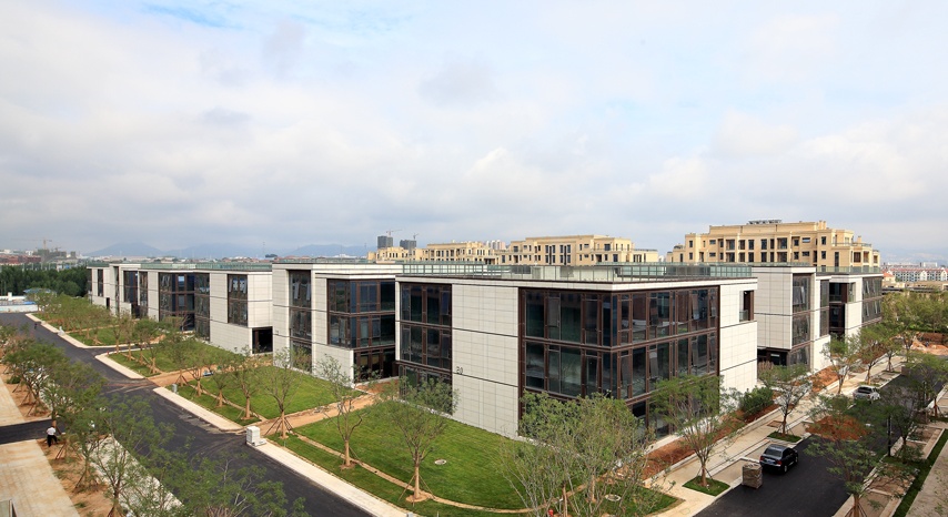 Tian’an Qingdao Officepark Overview Headquarter Building