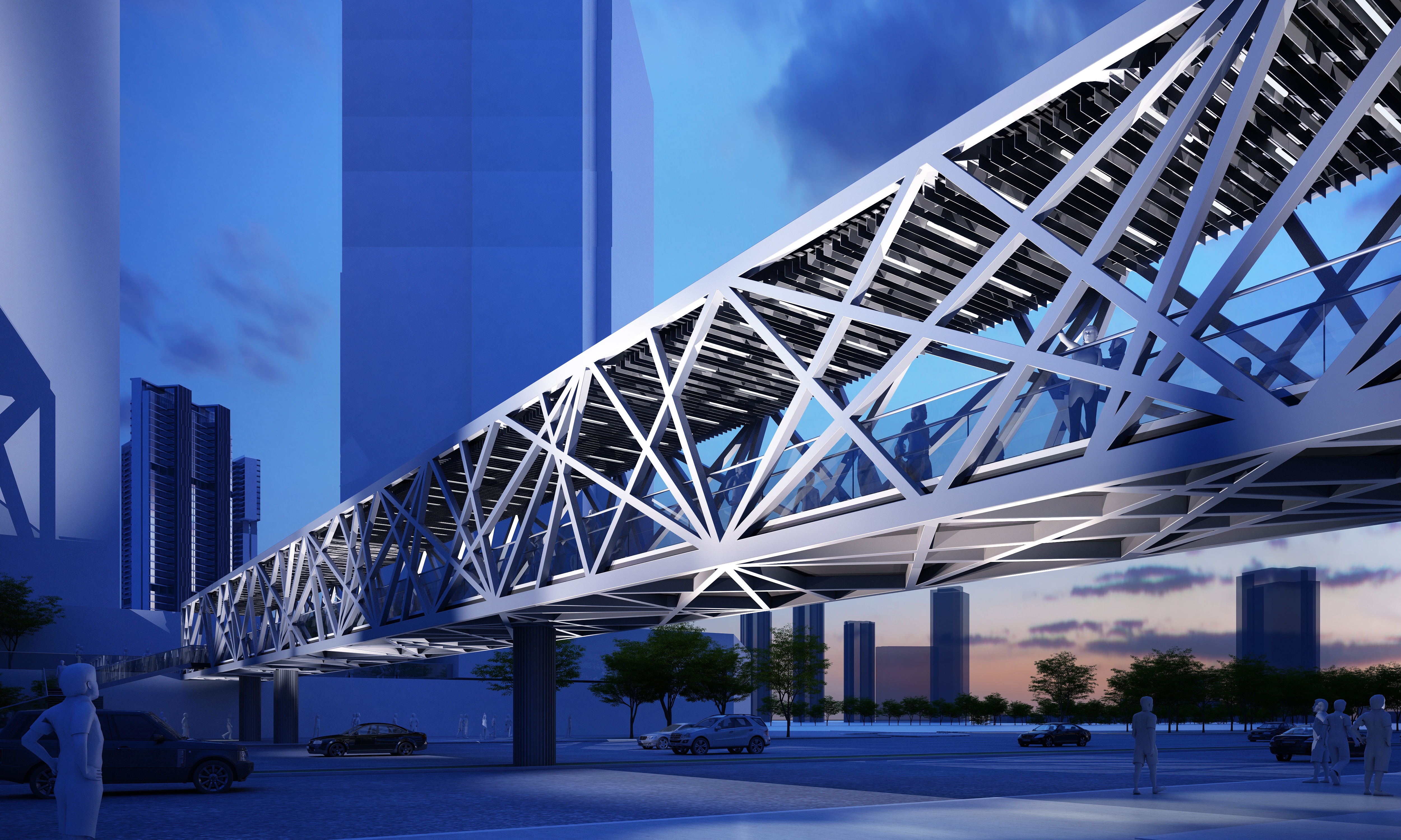 Pedestrian Bridge CR