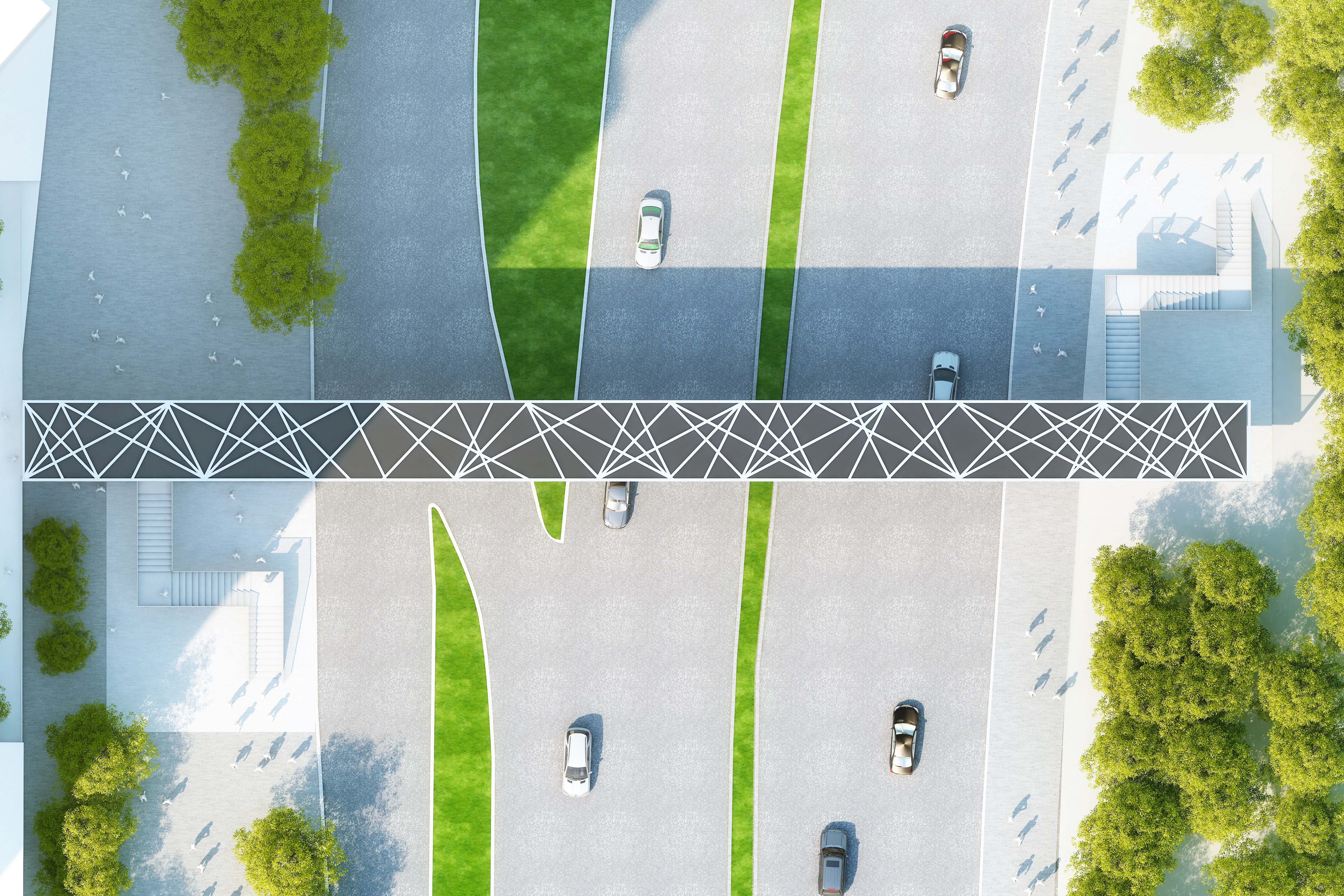 Pedestrian Bridge CR Siteplan